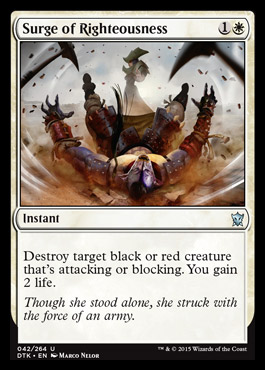 MTG: Dragons of Tarkir 042: Surge of Righteousness 