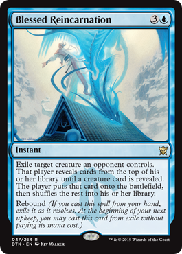 MTG: Dragons of Tarkir 047: Blessed Reincarnation 