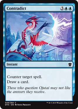 MTG: Dragons of Tarkir 049: Contradict 