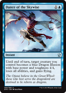 Magic: Dragons of Tarkir 050: Dance of the Skywise 