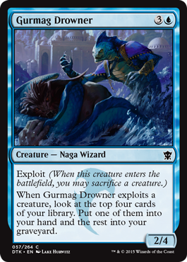 MTG: Dragons of Tarkir 057: Gurmag Drowner 