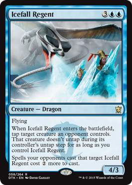 Magic: Dragons of Tarkir 058: Icefall Regent 
