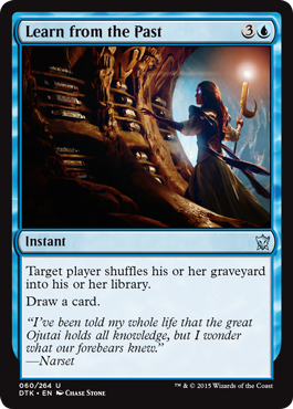 MTG: Dragons of Tarkir 060: Learn from the Past 