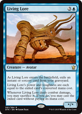 MTG: Dragons of Tarkir 061: Living Lore 