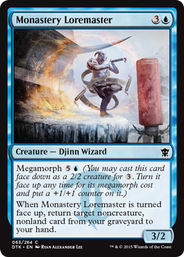 MTG: Dragons of Tarkir 063: Monastery Loremaster 