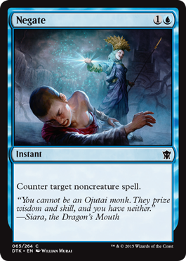 MTG: Dragons of Tarkir 065: Negate 