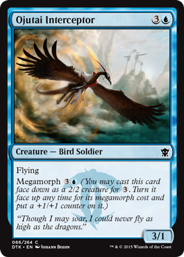 MTG: Dragons of Tarkir 066: Ojutai Interceptor 