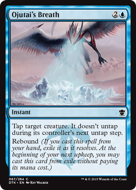 MTG: Dragons of Tarkir 067: Ojutais Breath 