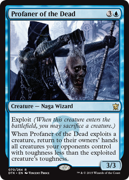 MTG: Dragons of Tarkir 070: Profaner of the Dead 