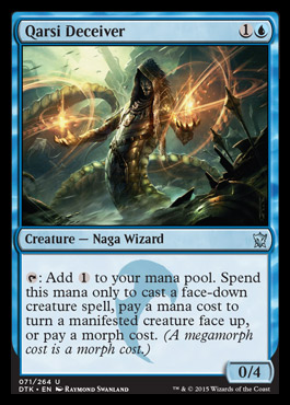 MTG: Dragons of Tarkir 071: Qarsi Deceiver 
