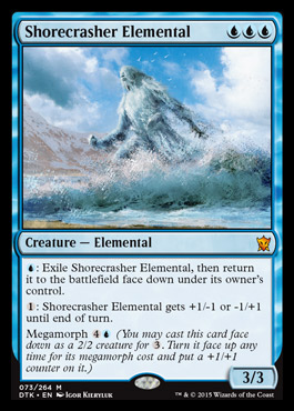 MTG: Dragons of Tarkir 073: Shorecrasher Elemental 