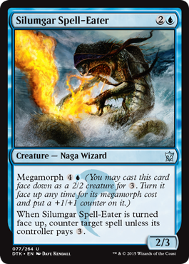 MTG: Dragons of Tarkir 077: Silumgar Spell-Eater 
