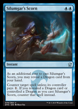 MTG: Dragons of Tarkir 078: Silumgars Scorn 