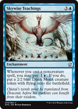 MTG: Dragons of Tarkir 079: Skywise Teachings 