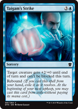 MTG: Dragons of Tarkir 081: Taigams Strike 