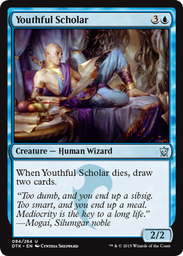 MTG: Dragons of Tarkir 084: Youthful Scholar 