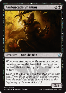 MTG: Dragons of Tarkir 087: Ambuscade Shaman 