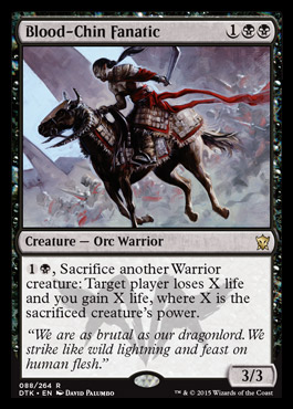 MTG: Dragons of Tarkir 088: Blood-Chin Fanatic 