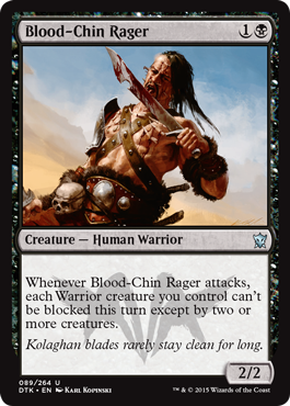 MTG: Dragons of Tarkir 089: Blood-Chin Rager 