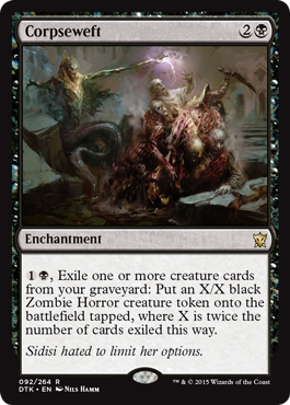 MTG: Dragons of Tarkir 092: Corpseweft 