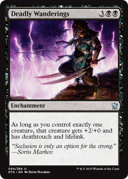 MTG: Dragons of Tarkir 094: Deadly Wanderings 