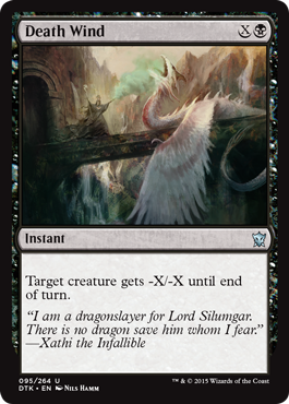 MTG: Dragons of Tarkir 095: Death Wind 