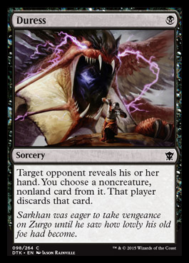 MTG: Dragons of Tarkir 098: Duress 