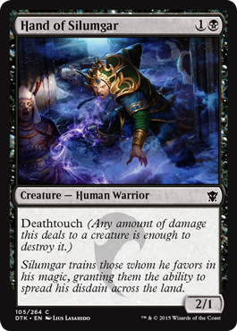 MTG: Dragons of Tarkir 105: Hand of Silumgar 