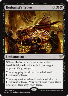 MTG: Dragons of Tarkir 106: Hedonists Trove 