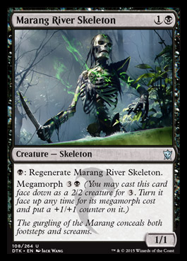 MTG: Dragons of Tarkir 108: Marang River Skeleton 