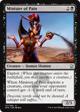 MTG: Dragons of Tarkir 111: Minister of Pain 