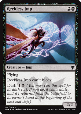 MTG: Dragons of Tarkir 115: Reckless Imp 