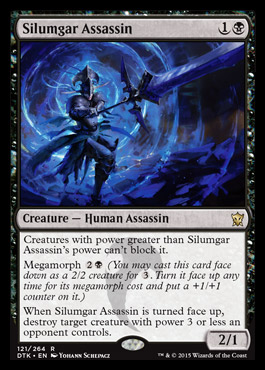 MTG: Dragons of Tarkir 121: Silumgar Assassin 
