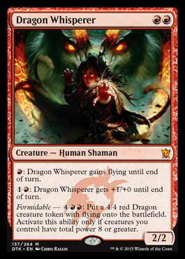MTG: Dragons of Tarkir 137: Dragon Whisperer 