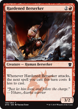 MTG: Dragons of Tarkir 139: Hardened Berserker 