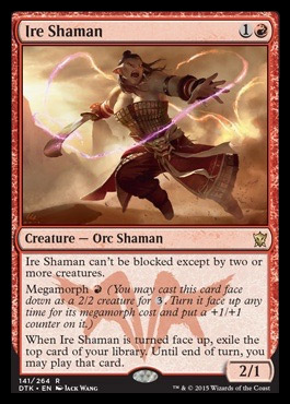MTG: Dragons of Tarkir 141: Ire Shaman 