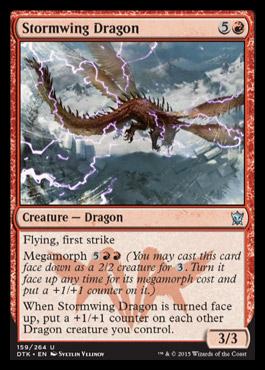 Magic: Dragons of Tarkir 159: Stormwing Dragon 