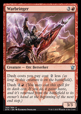 MTG: Dragons of Tarkir 168: Warbringer 