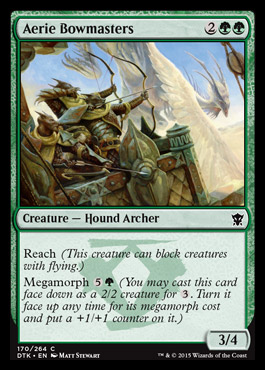 MTG: Dragons of Tarkir 170: Aerie Bowmasters 
