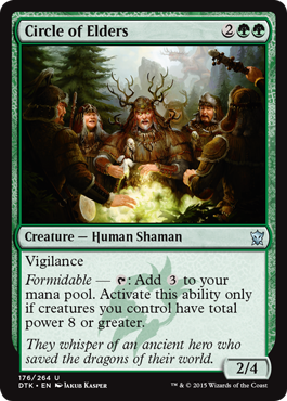 MTG: Dragons of Tarkir 176: Circle of Elders 