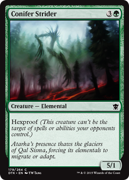 MTG: Dragons of Tarkir 179: Conifer Strider 