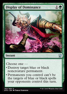 MTG: Dragons of Tarkir 182: Display of Dominance 