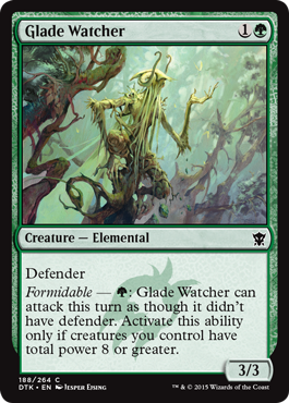 MTG: Dragons of Tarkir 188: Glade Watcher 