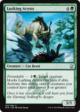 MTG: Dragons of Tarkir 192: Lurking Arynx 