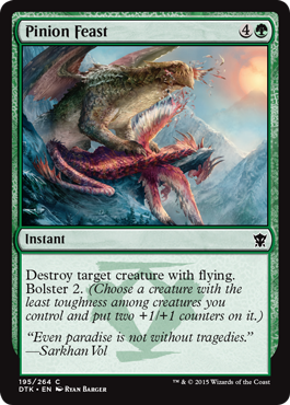 MTG: Dragons of Tarkir 195: Pinion Feast 
