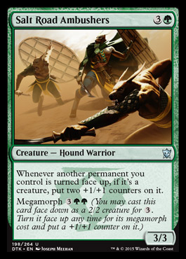 MTG: Dragons of Tarkir 198: Salt Road Ambushers 