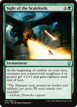 MTG: Dragons of Tarkir 207: Sight of the Scalelords 