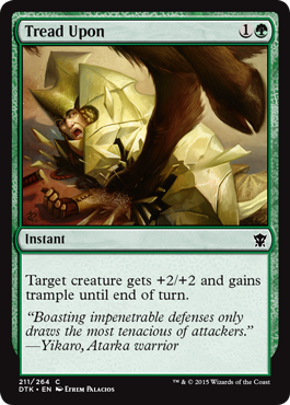 MTG: Dragons of Tarkir 211: Tread Upon 