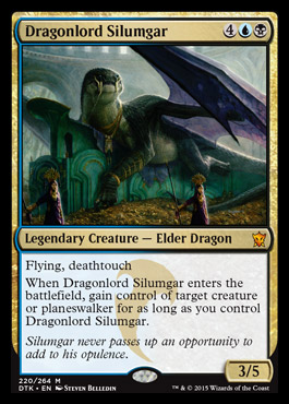 MTG: Dragons of Tarkir 220: Dragonlord Silumgar 