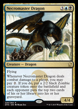 Magic: Dragons of Tarkir 226: Necromaster Dragon 